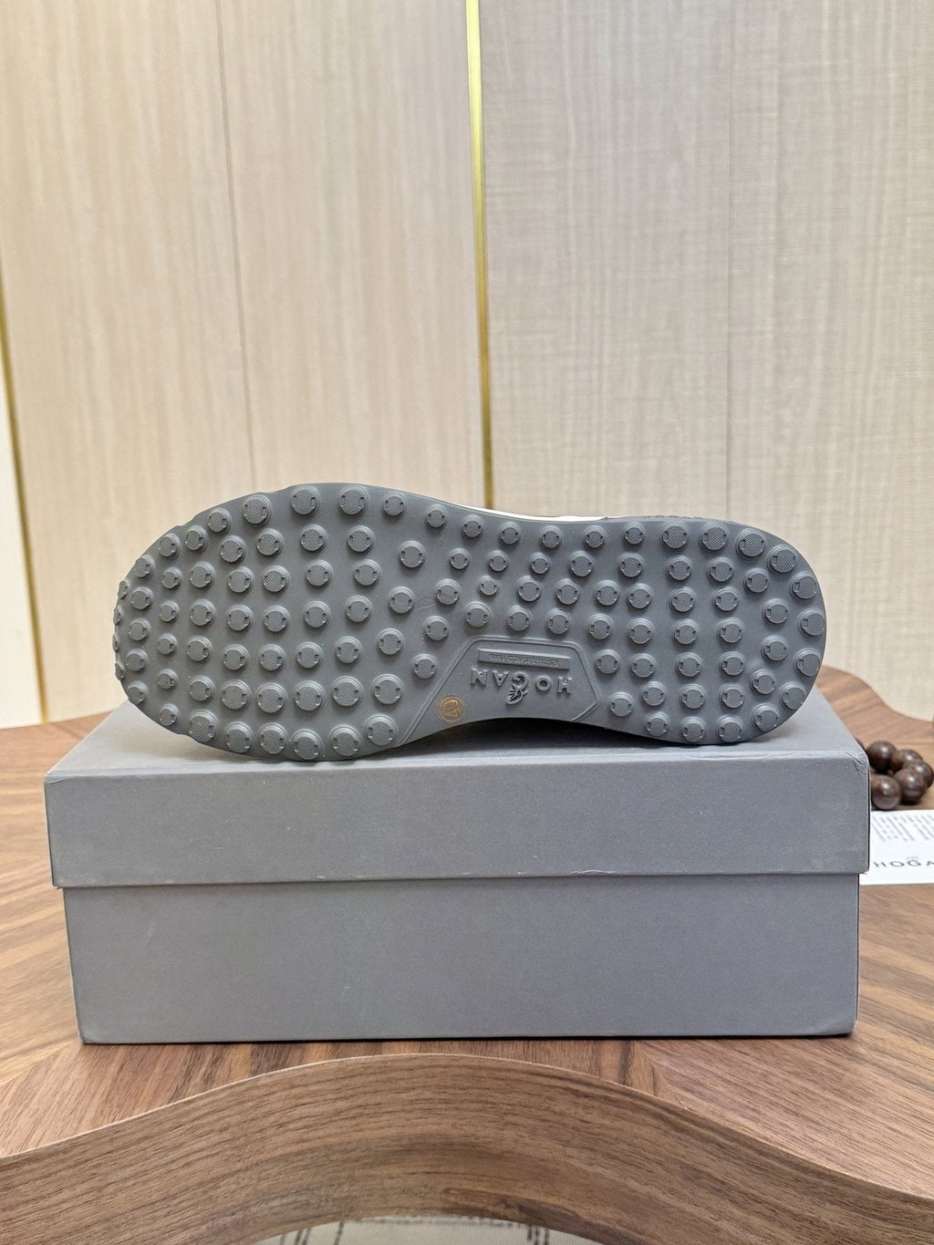 Hogan H-Stripes Platform Sneakers — back