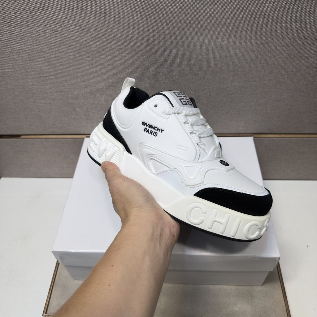 Givenchy Layered Panel Sneakers — model