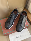 Loro Piana Slip-On Sneakers — front