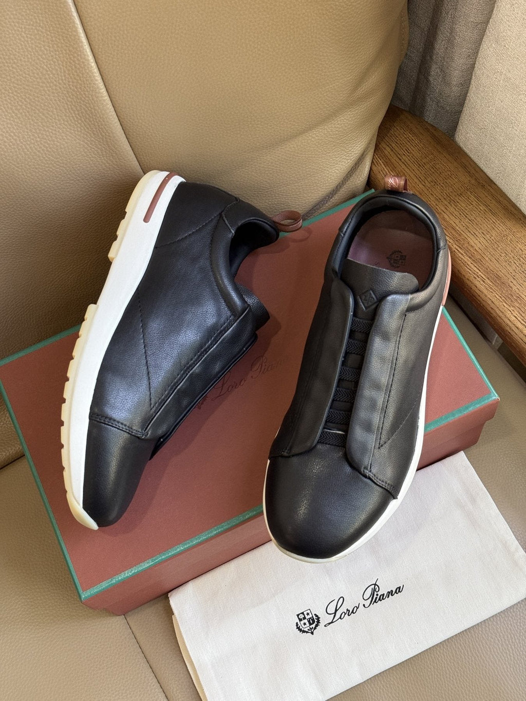 Loro Piana Slip-On Sneakers — side