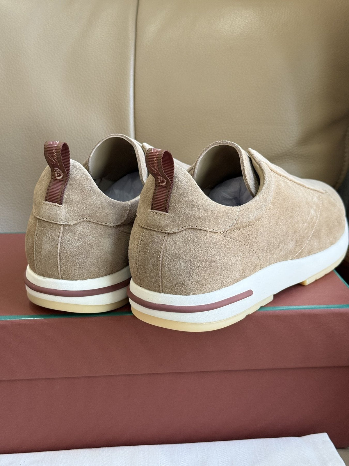 Loro Piana Slip-On Sneakers — back