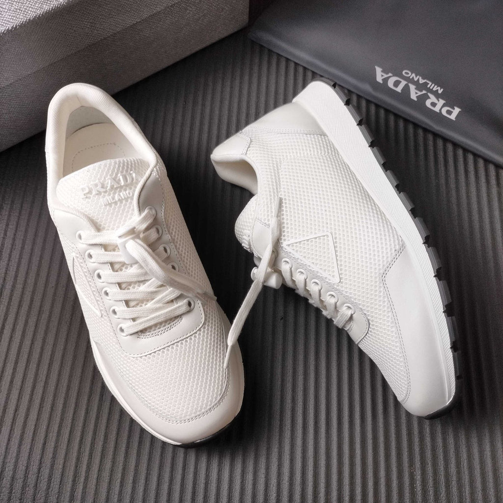 Prada Mesh Low-Top Sneakers — front