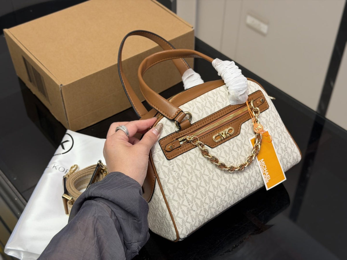Michael Kors Chain-Accent Pillow Bag — hero