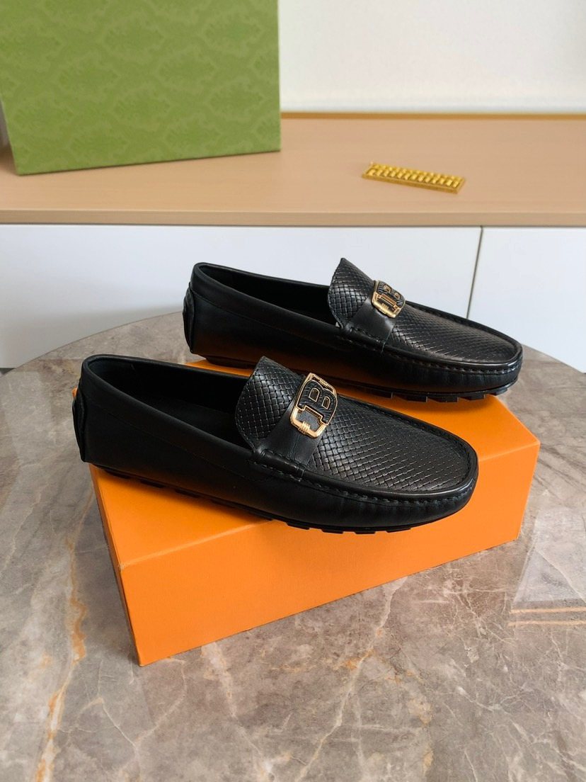 Textured Ornament Loafers — hero
