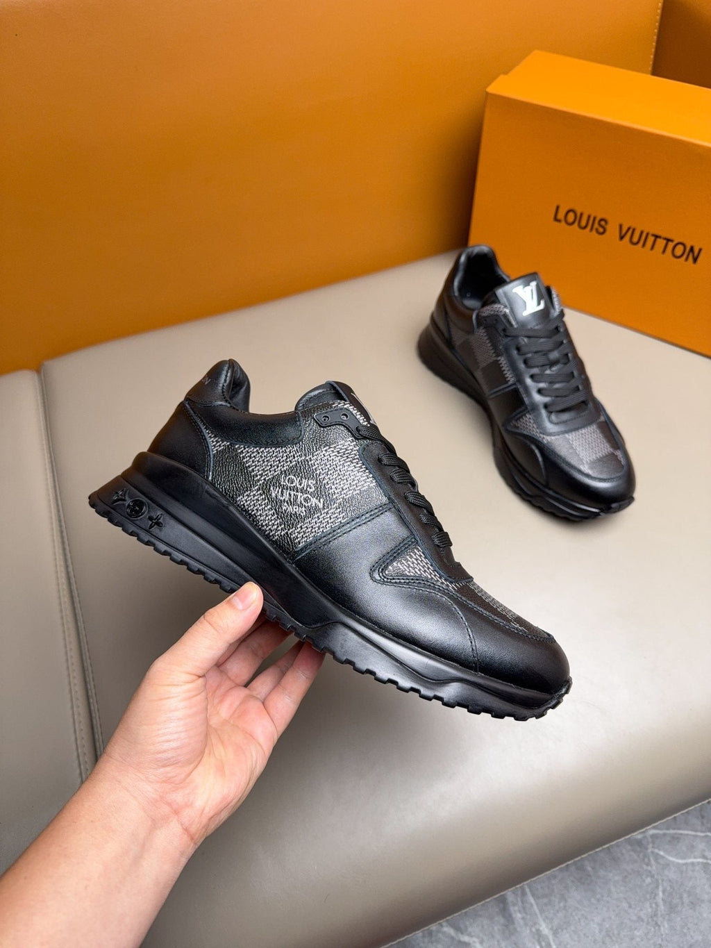 Louis Vuitton Run Away Sneakers — model