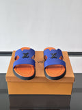 Louis Vuitton Isola Monogram Slide Sandals — front