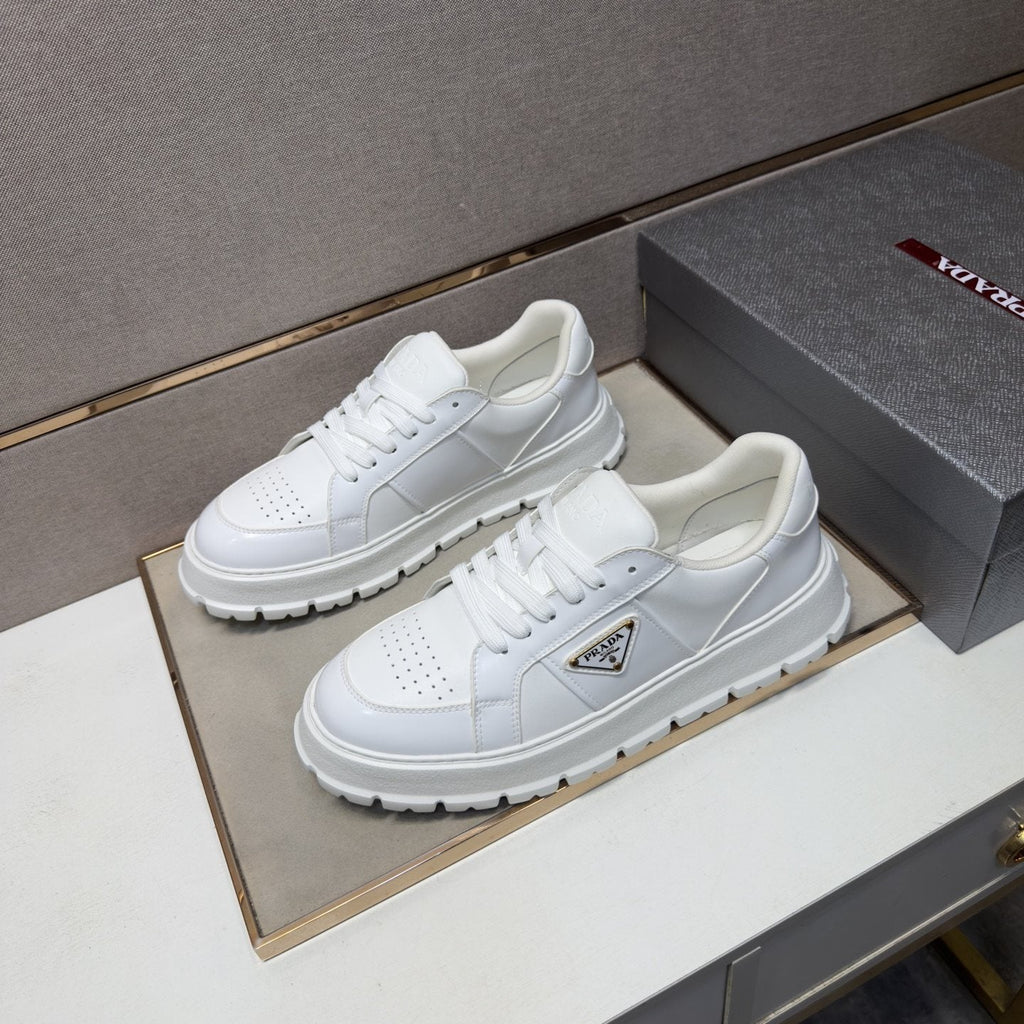 Prada Paneled Low-Top Sneakers — side