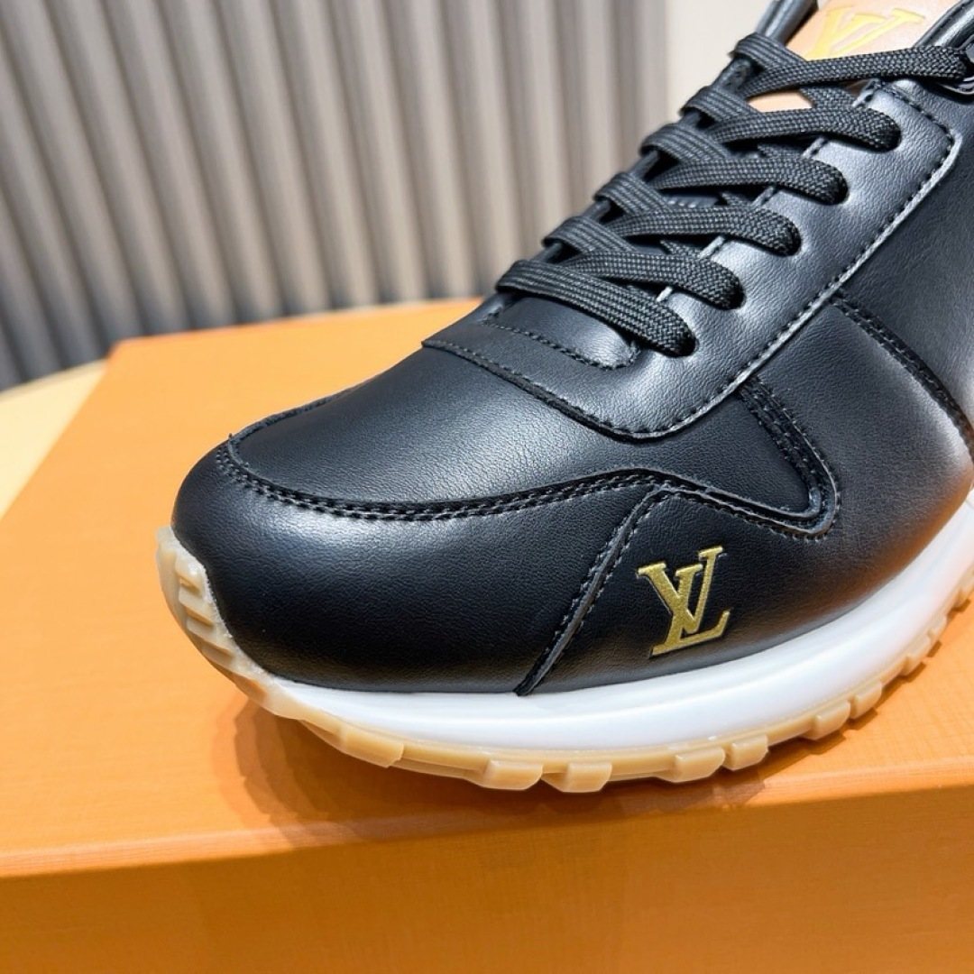 Louis Vuitton Two-Tone Low-Top Sneakers — detail