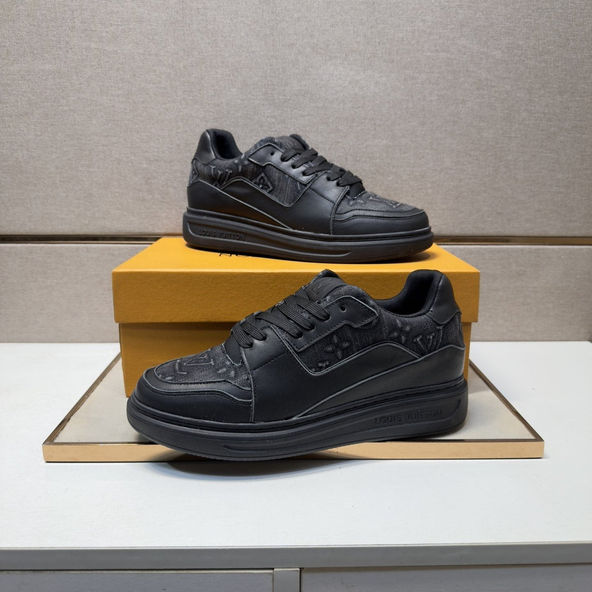 Louis Vuitton Panel Low-Top Sneakers — side