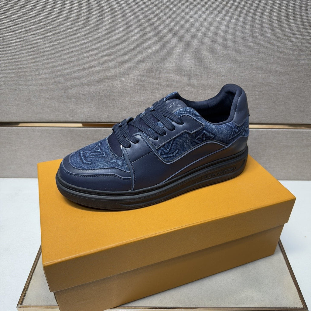 Louis Vuitton Panel Low-Top Sneakers — front