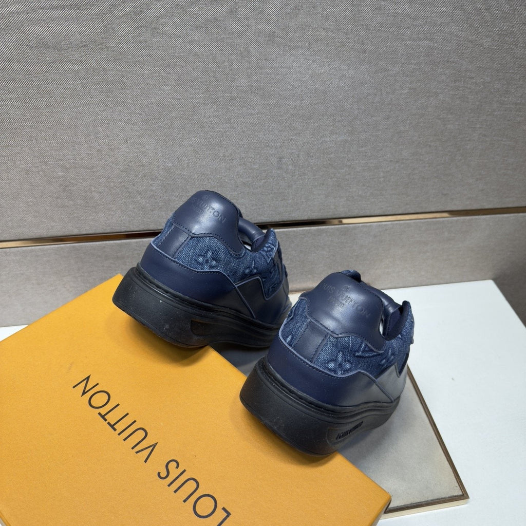 Louis Vuitton Panel Low-Top Sneakers — back