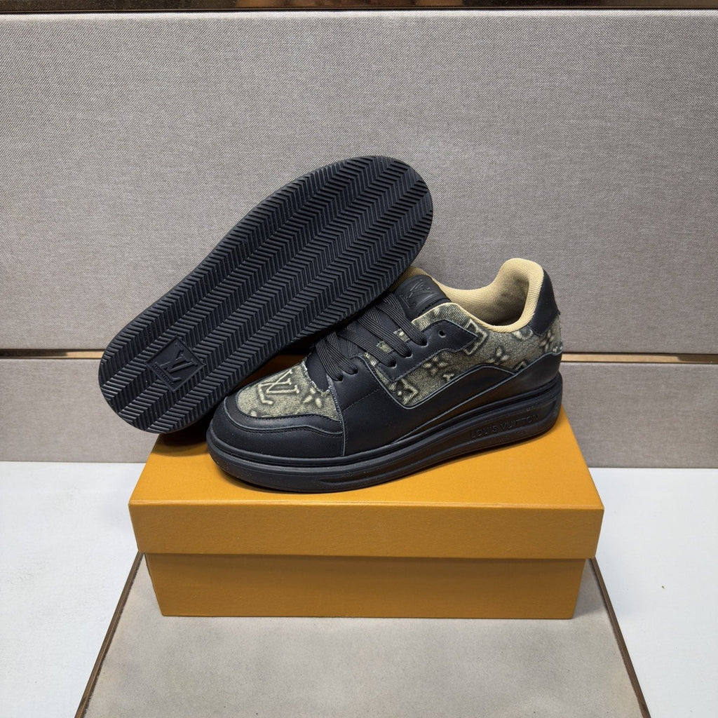 Louis Vuitton Panel Low-Top Sneakers — back