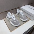 Moncler Light Gray & Navy Sneakers — hero