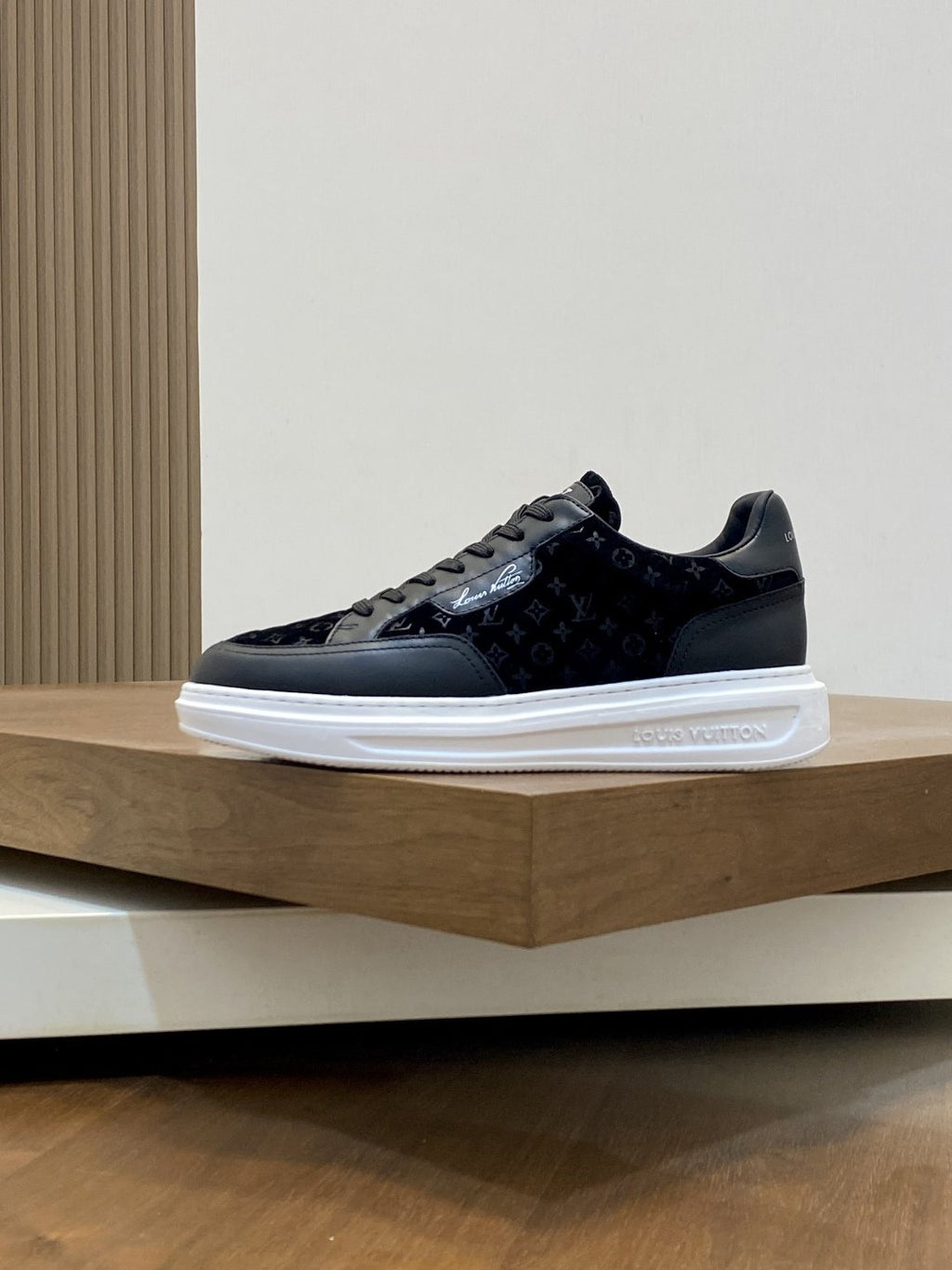 Louis Vuitton Monogram Low-Top Sneakers — side