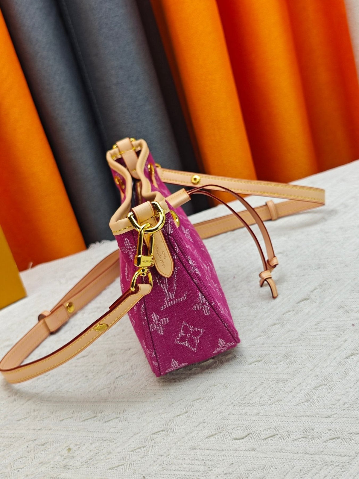 Louis Vuitton Nano Frivole Shoulder Bag — side