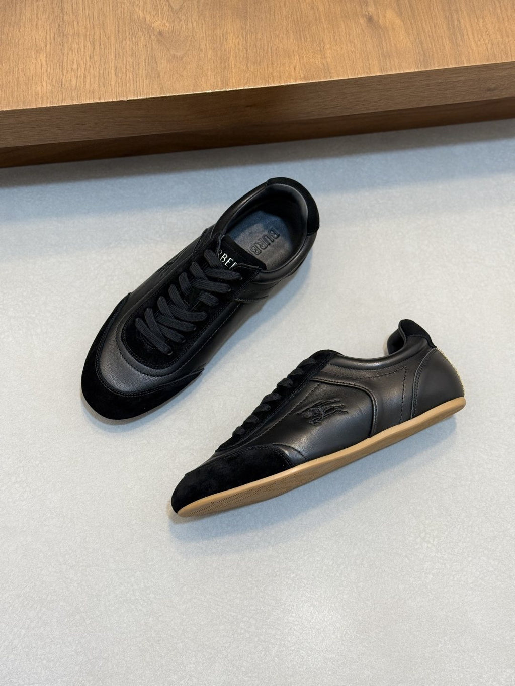 Burberry Low-Top Lace-Up Sneakers — front
