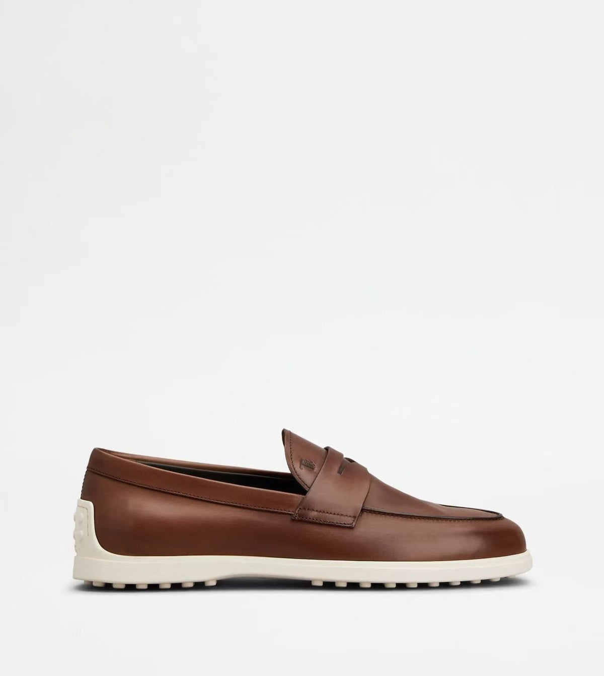 Tod's Brown Penny Loafers — hero