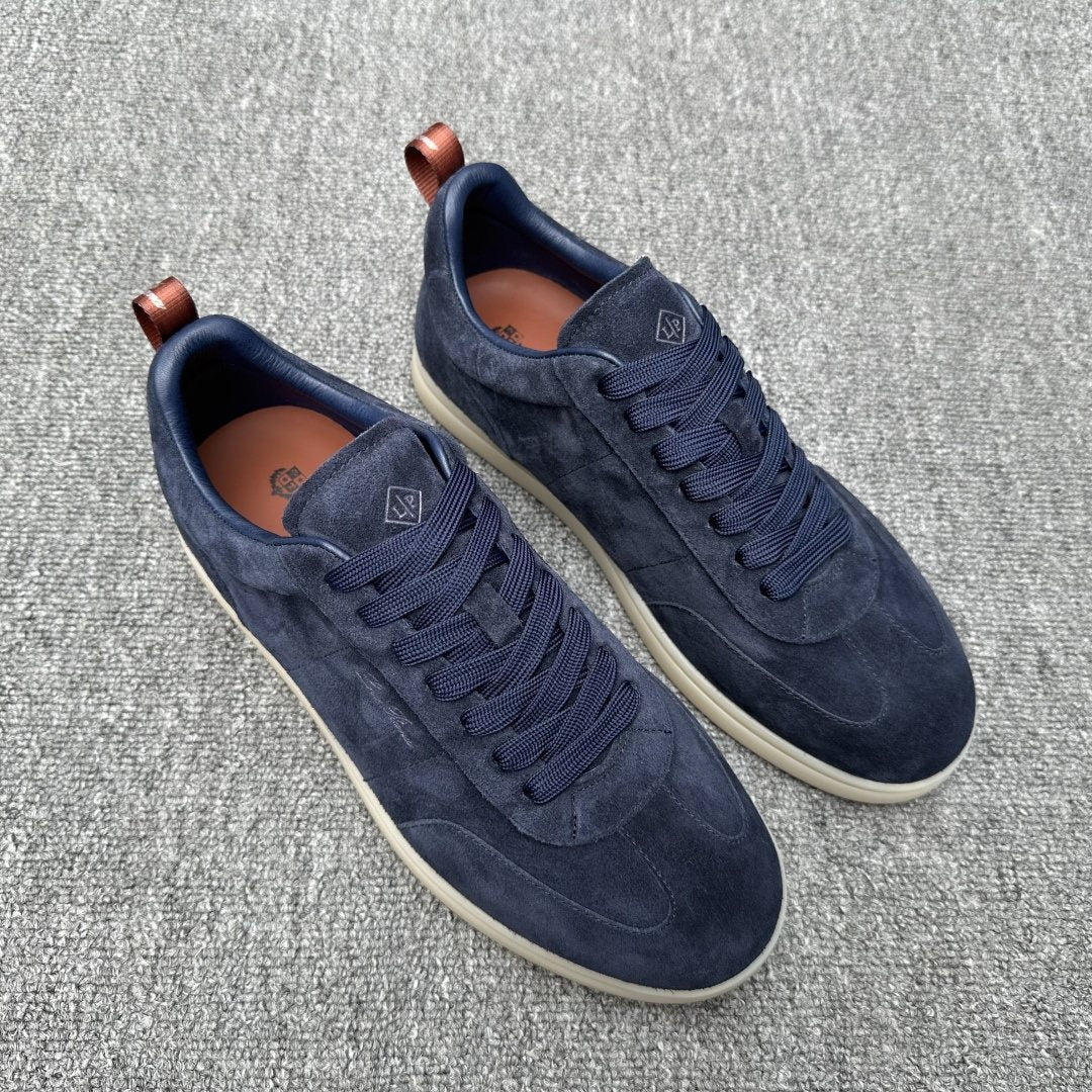 Loro Piana Soho Walk Low-Top Sneakers — side