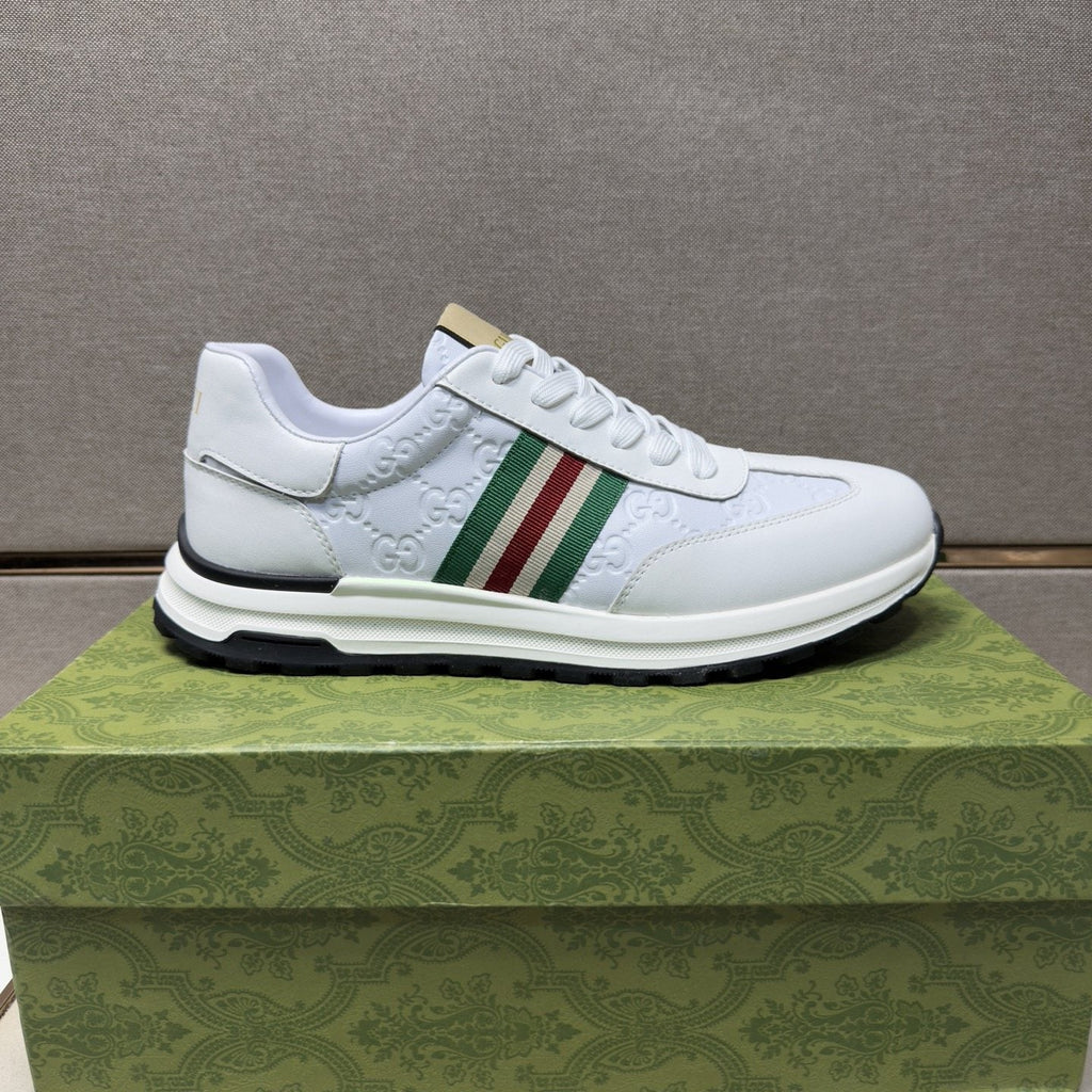 Gucci Striped Low-Top Sneakers — hero