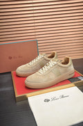 Loro Piana Low-Top Lace-Up Sneakers — hero
