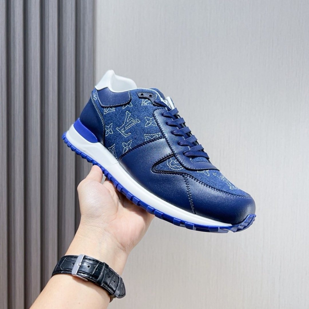 Louis Vuitton Monogram Low-Top Sneakers — side