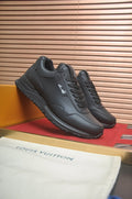 Louis Vuitton Dark Gray Low-Top Sneakers — hero