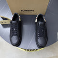 Burberry Check-Heel Low-Top Sneakers — hero