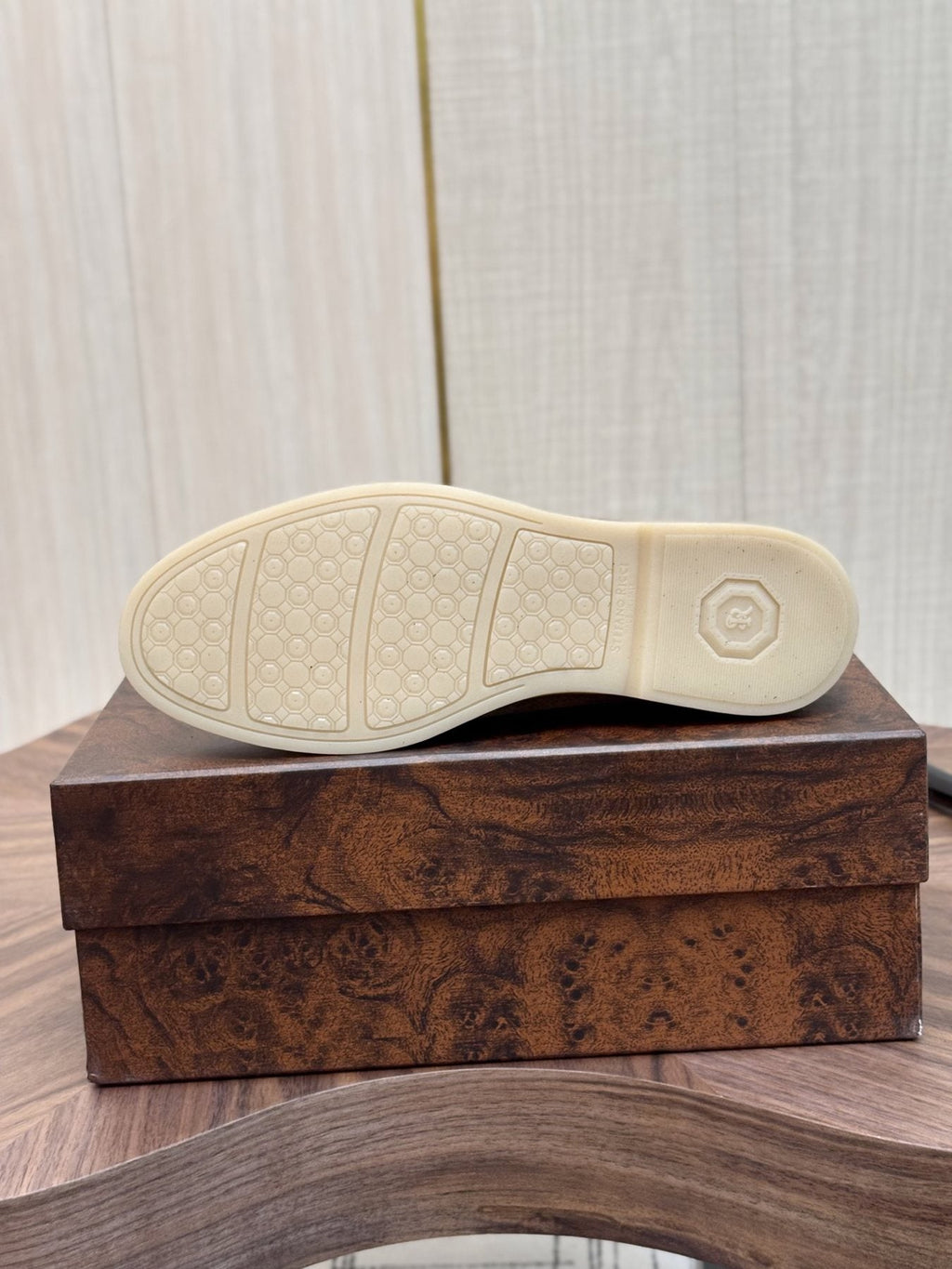 Stefano Ricci Perforated Slip-On Shoes — detail