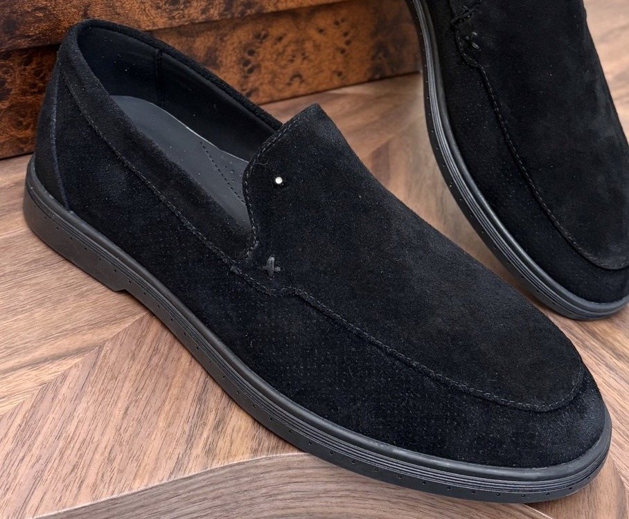 Stefano Ricci Perforated Slip-On Shoes — front