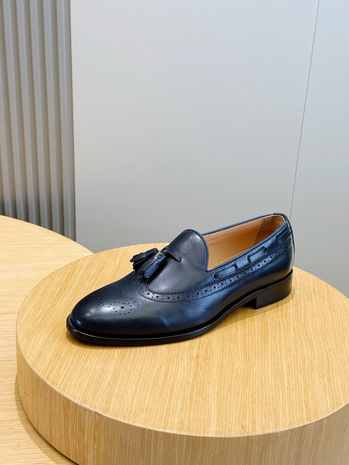 Loro Piana Suede Tassel Loafers — side