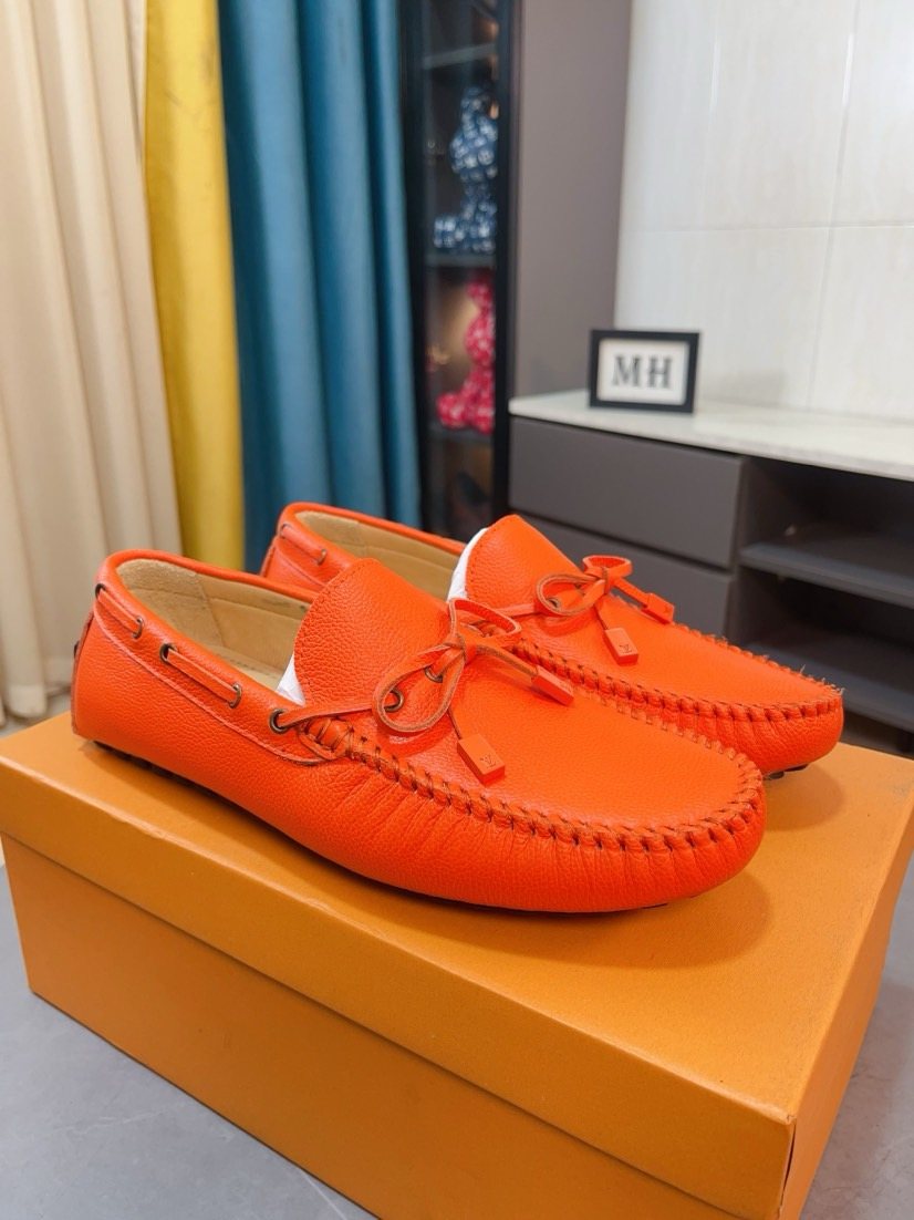 Louis Vuitton Lace-Tie Driving Moccasins — hero
