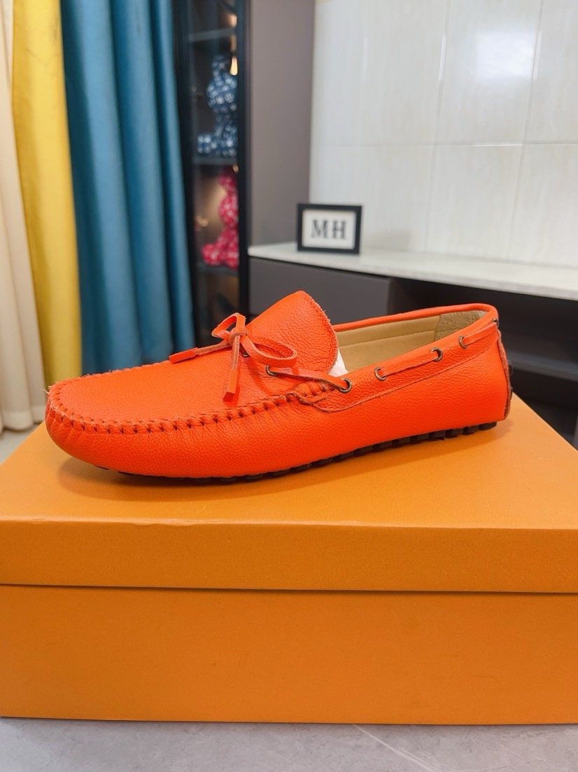 Louis Vuitton Lace-Tie Driving Moccasins — side