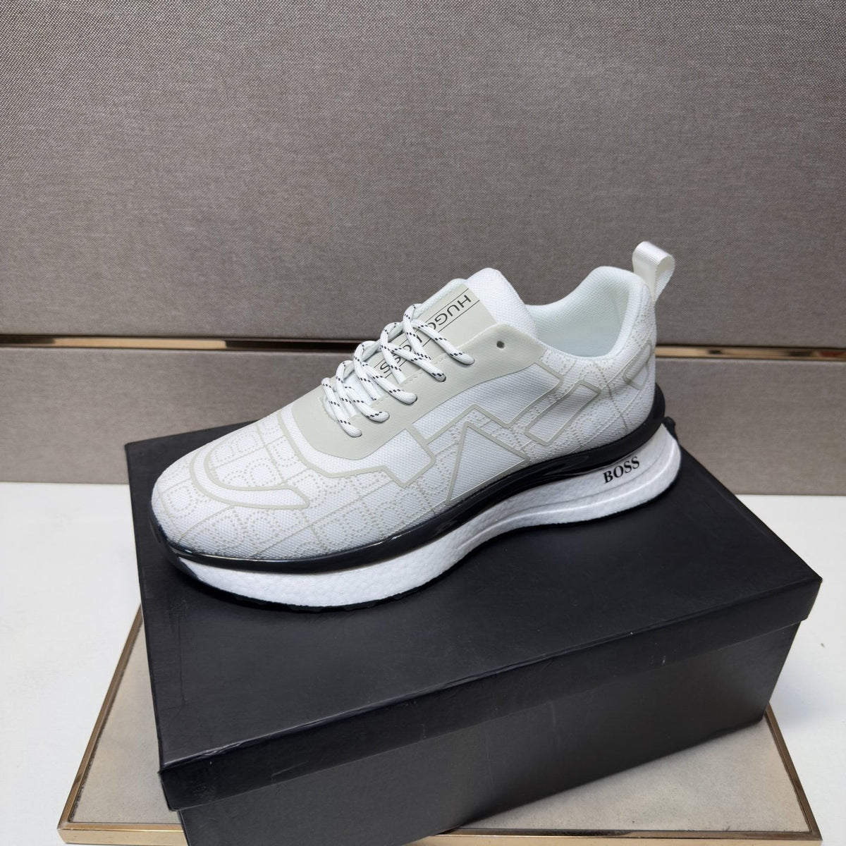 Hugo Boss Graphic Panel Sneakers — side