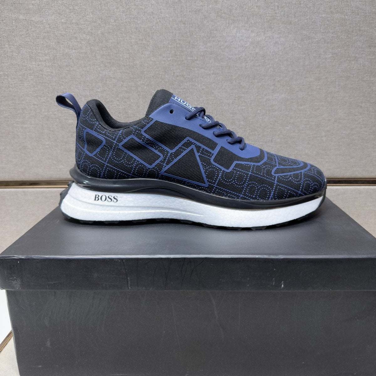 Hugo Boss Graphic Panel Sneakers — side