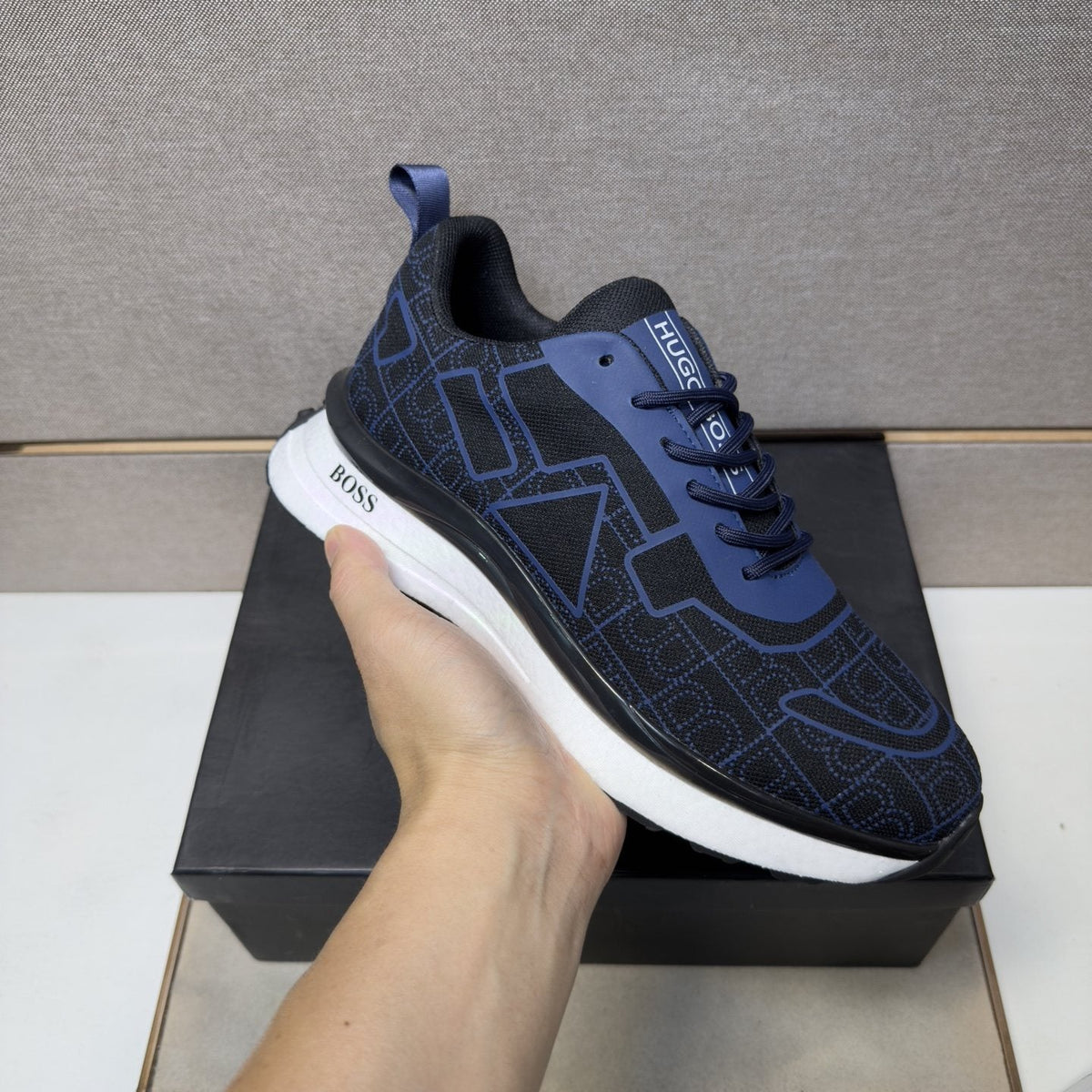Hugo Boss Graphic Panel Sneakers — model