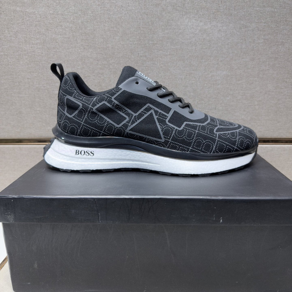 Hugo Boss Graphic Panel Sneakers — side