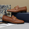 Dior Pebbled Leather Hardware Loafers — hero