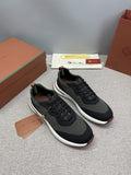Loro Piana Tennis Walk Low-Top Sneakers — front