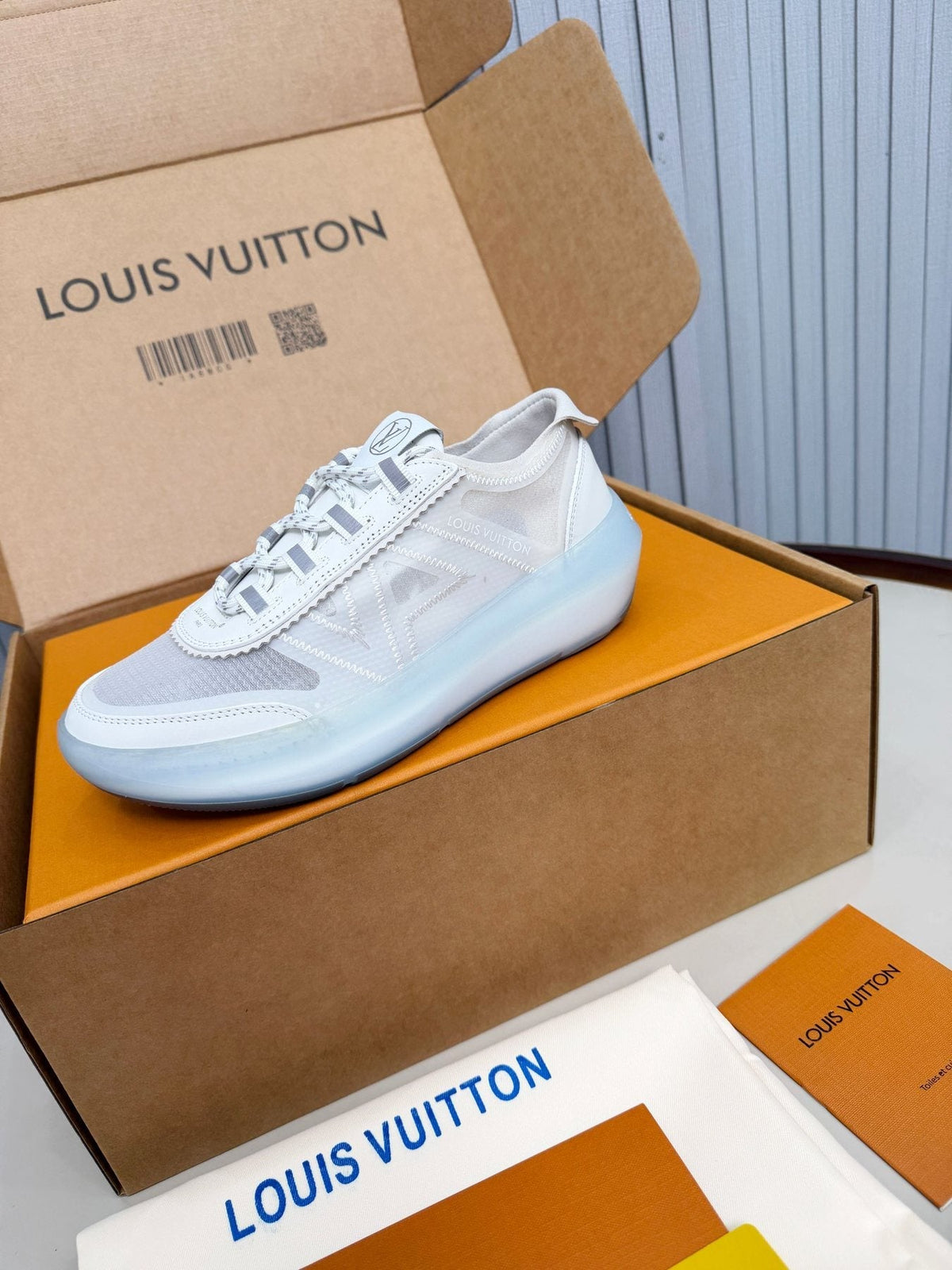 Louis Vuitton Sprint Mesh Sneakers — side