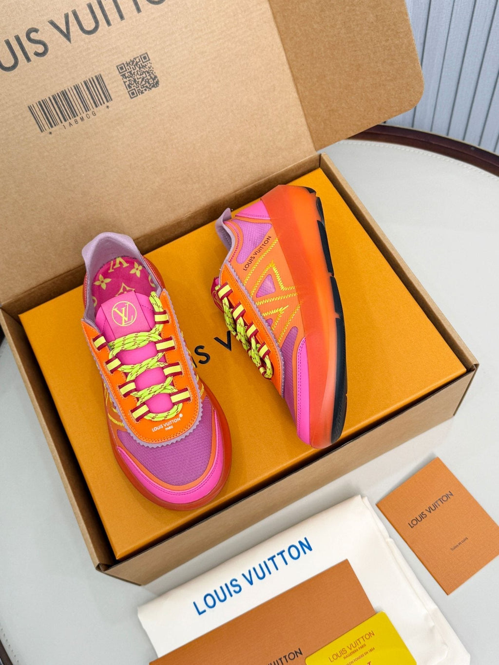 Louis Vuitton Sprint Mesh Sneakers — front
