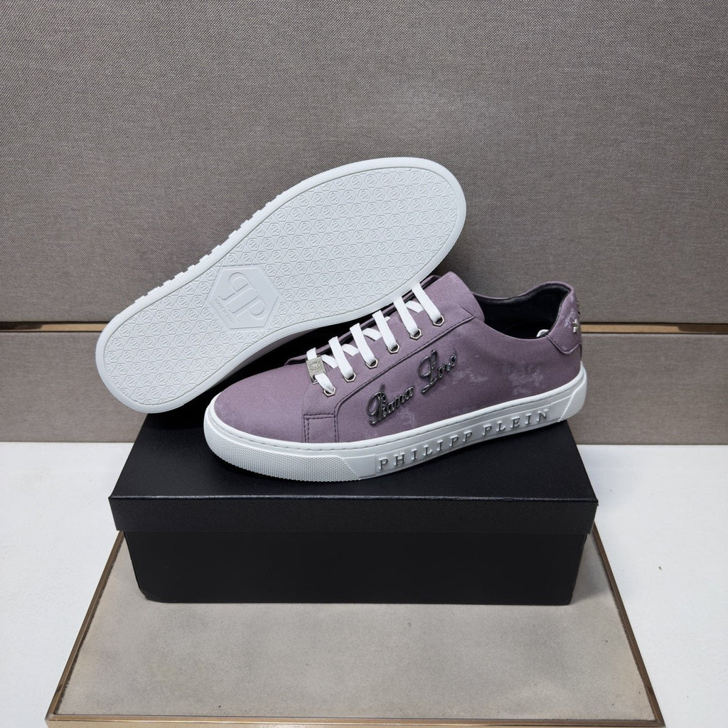 Philipp Plein Script Detail Low-Top Sneakers — back