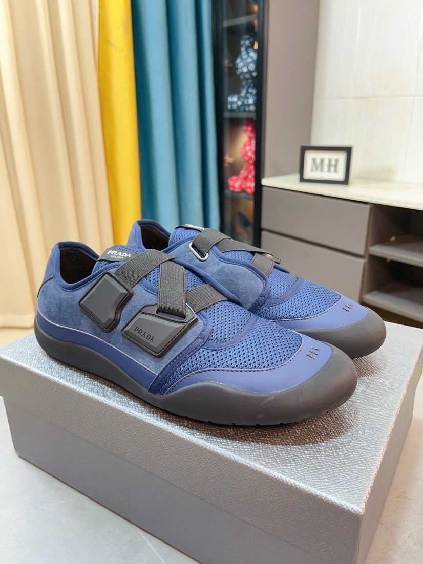 Prada Mesh Slip-On Sneakers — hero