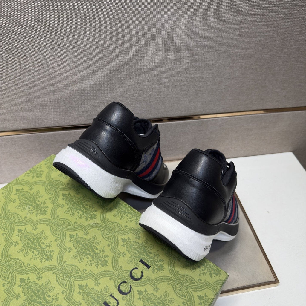 Gucci Stripe Low-Top Sneakers — back