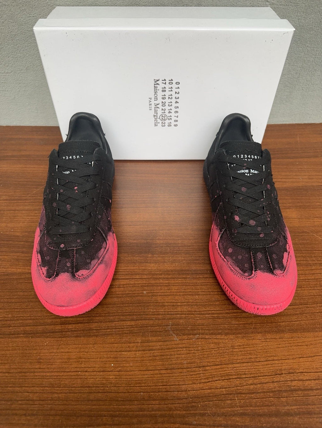 Maison Margiela Painted-Toe Low-Top Sneakers — hero