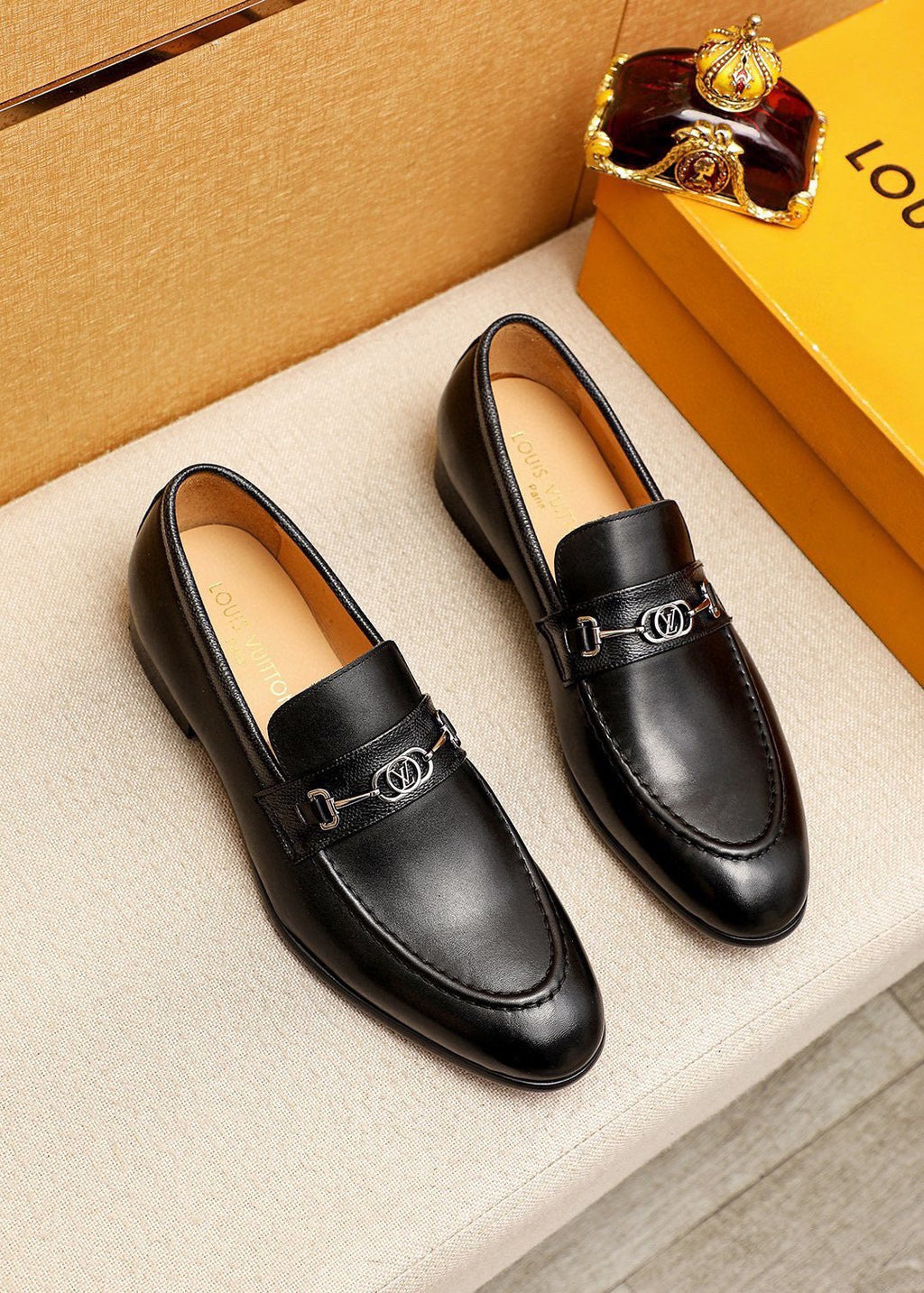 Louis Vuitton Metal Buckle Loafers — hero
