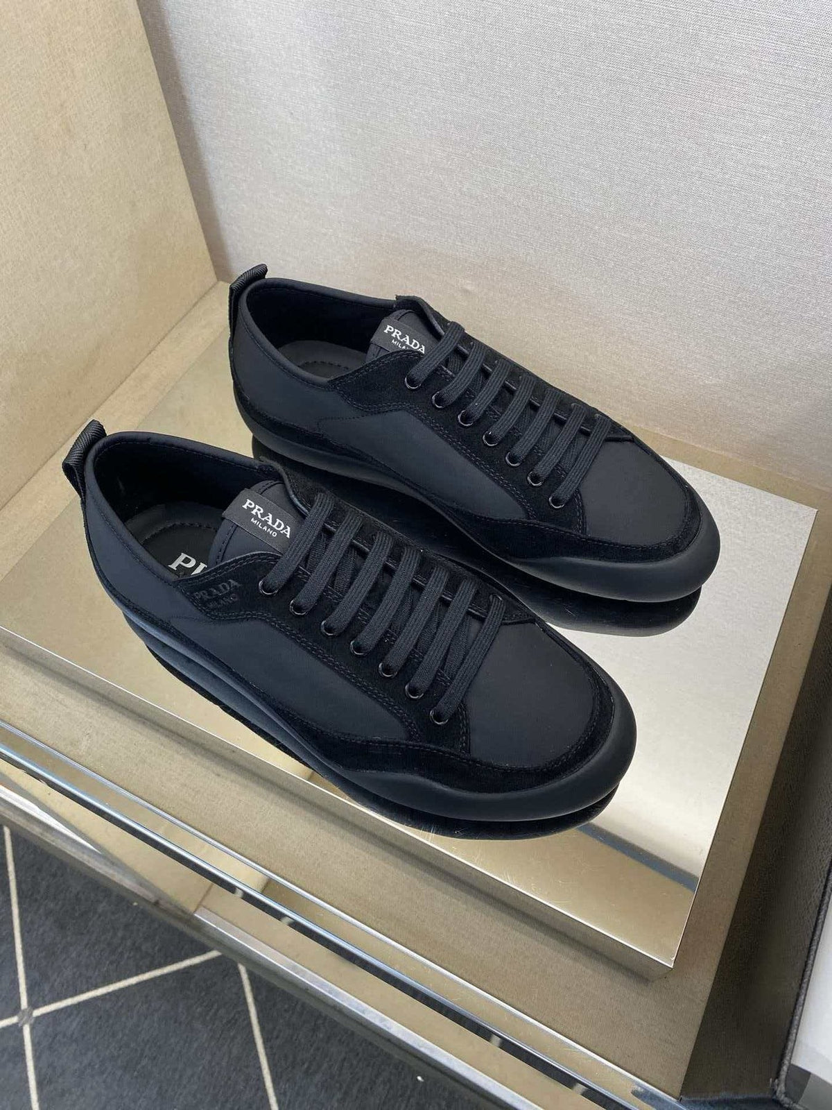 Prada Men’s Low-Top Sneakers — side