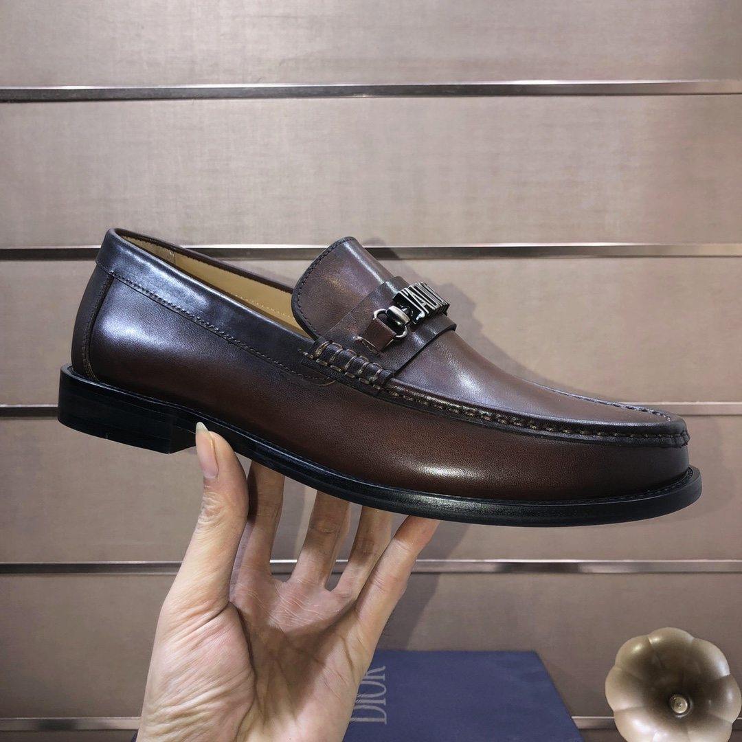 Dior Hardware Loafers — side