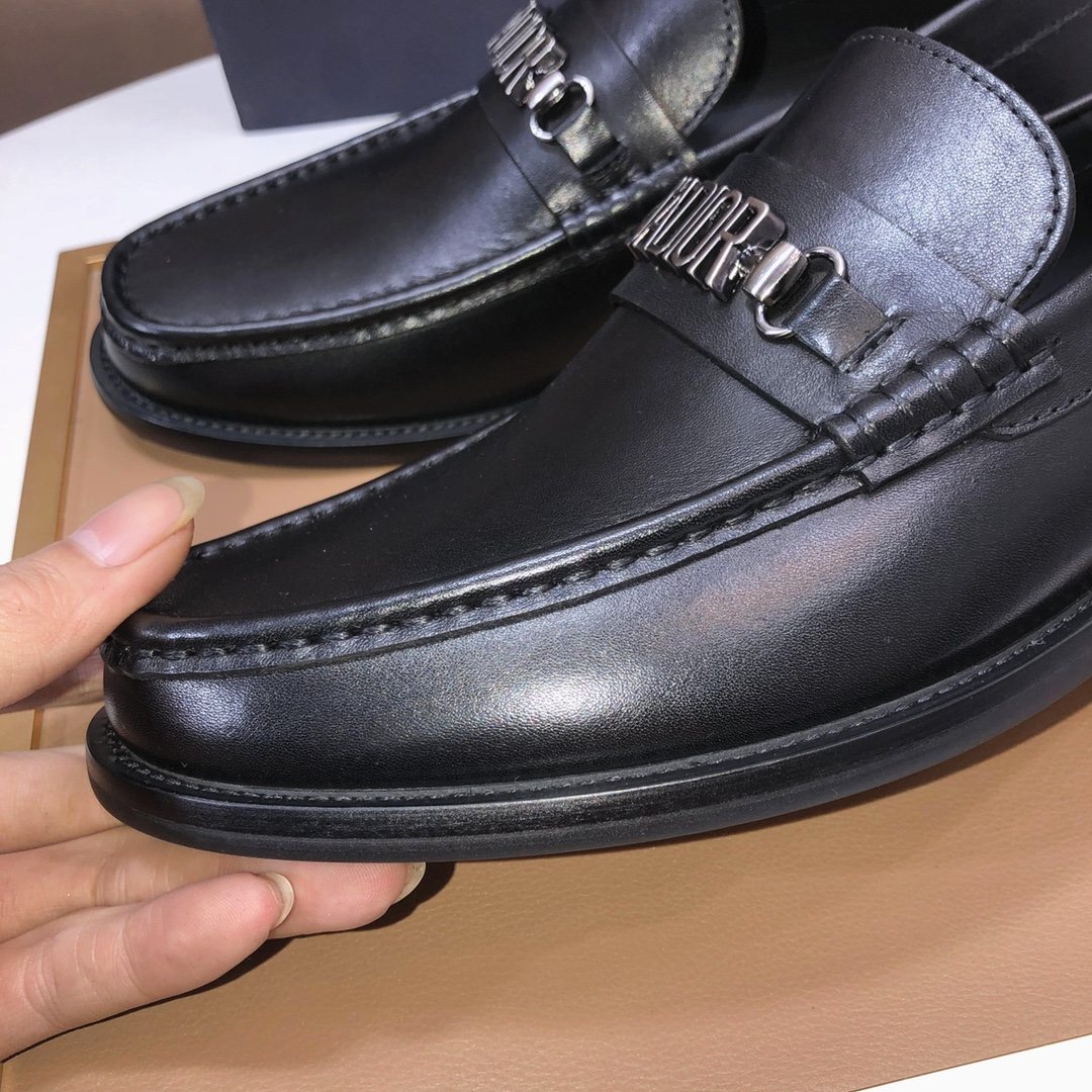 Dior Hardware Loafers — detail