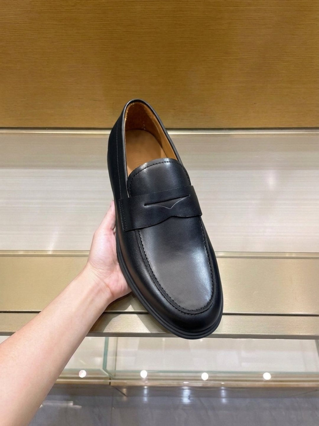 Tod's Apron-Toe Slip-On Loafers — model