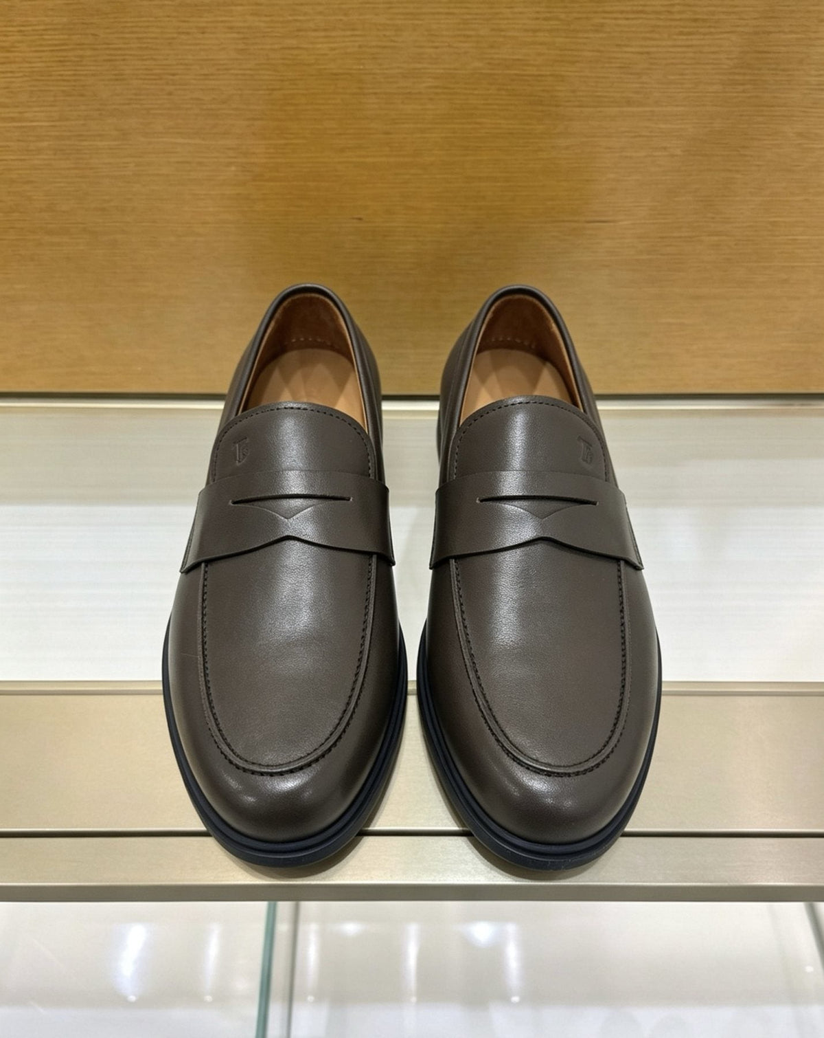Tod's Apron-Toe Slip-On Loafers — front